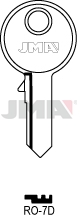 [RO-7D] JMA BRUTE SLEUTEL PROFIEL RO-7D