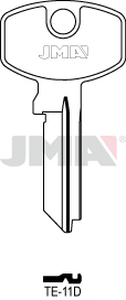 [TE-11D] JMA BRUTE SLEUTEL PROFIEL TE-11D