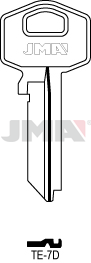 [TE-7D] JMA BRUTE SLEUTEL PROFIEL TE-7D