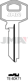 [TE-8DKT1] JMA BRUTE SLEUTEL PROFIEL TE-8DKT1