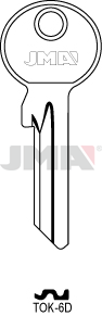 [TOK-6D] JMA BRUTE SLEUTEL PROFIEL TOK-6D
